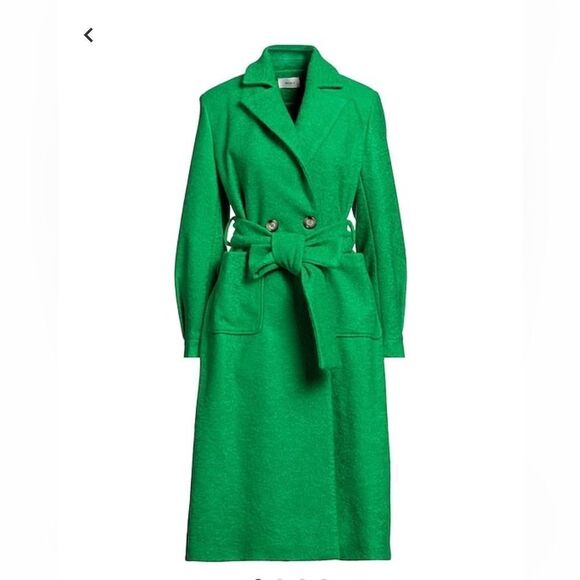 Green coat new with tag medium - Picture 4 of 5